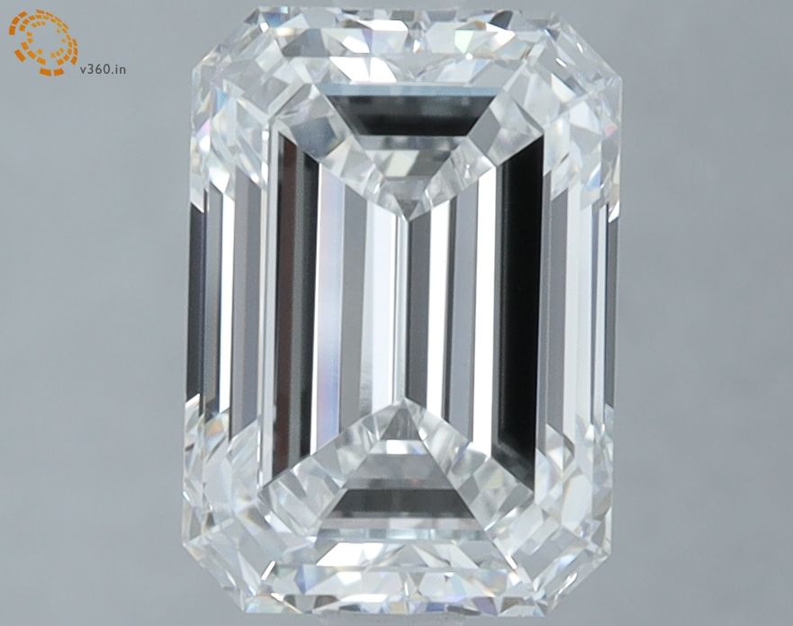 2.59 ct. emerald Lab Grown Diamond front image
