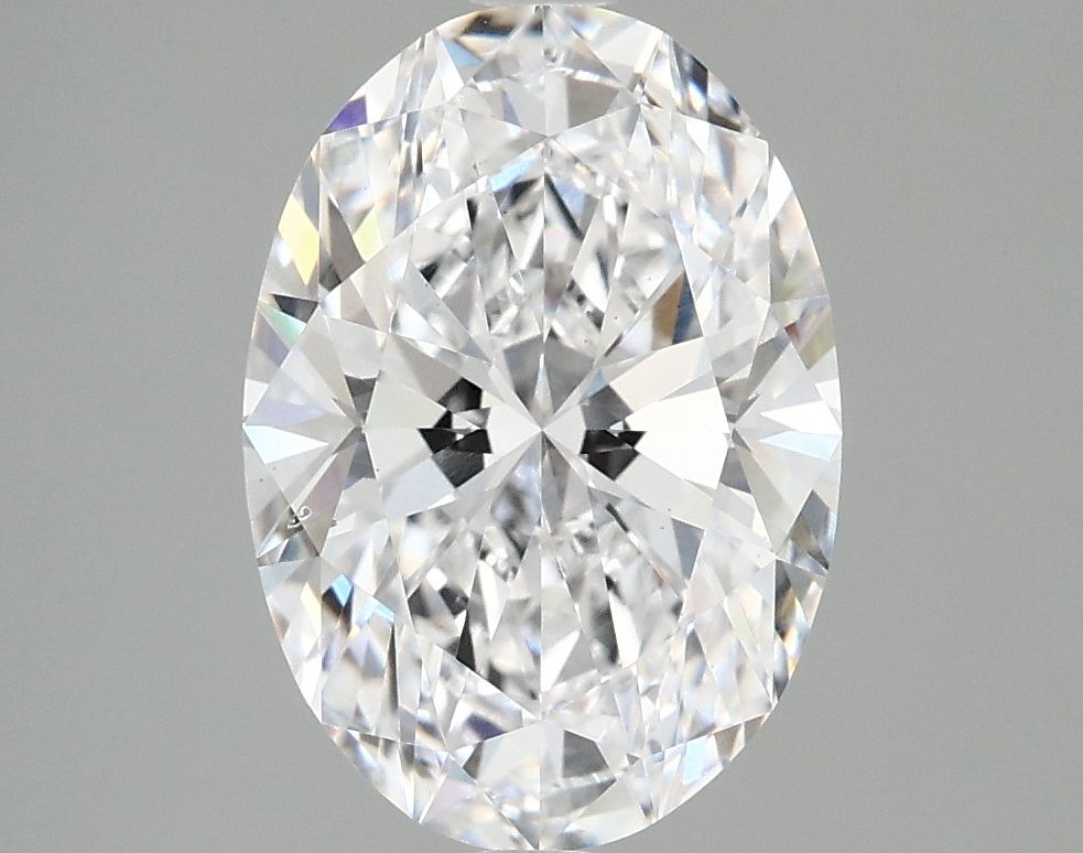 3.01 ct. oval Lab Grown Diamond front image