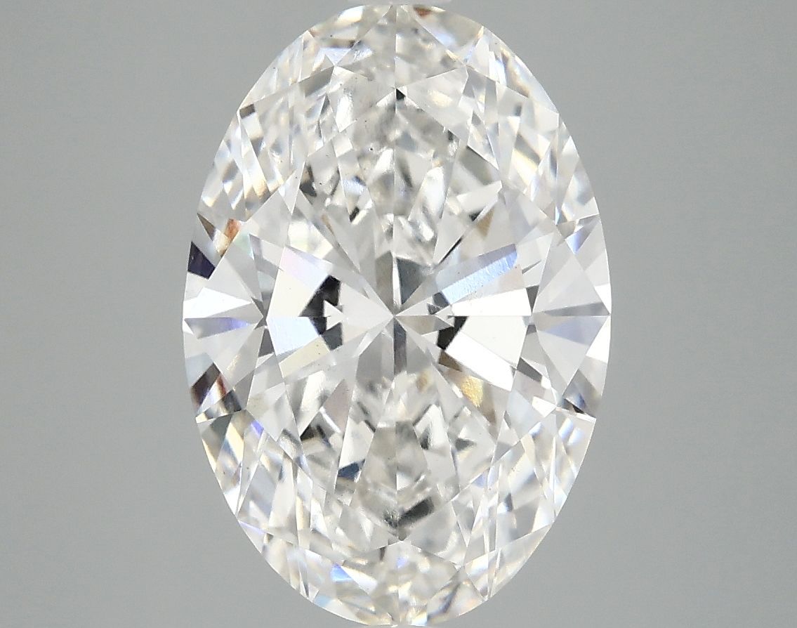 3.87 ct. oval Lab Grown Diamond front image