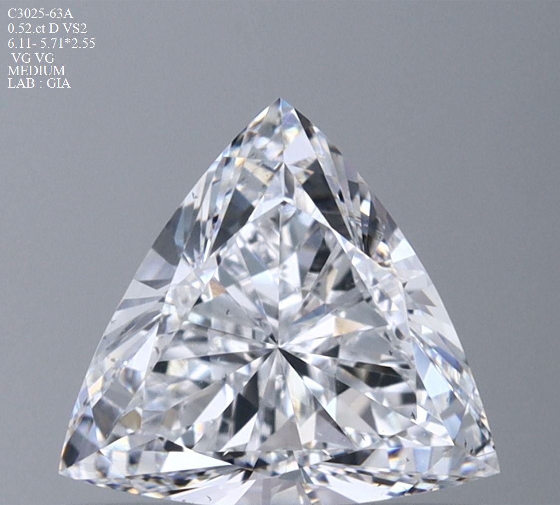 0.52 ct Triangular Diamond