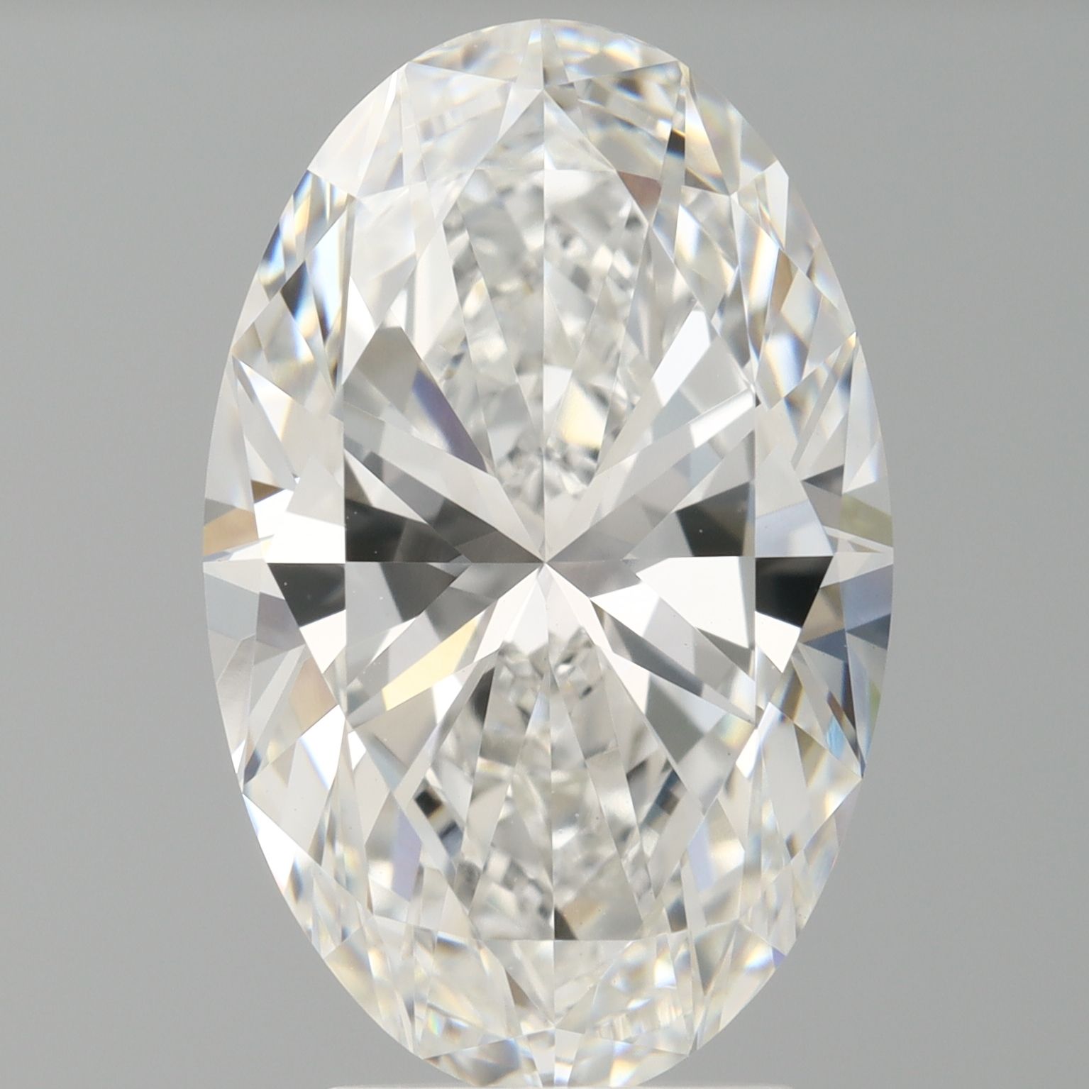 4.10 ct. oval Lab Grown Diamond front image