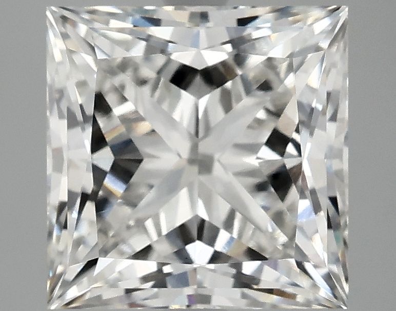 4.10 ct. princess Lab Grown Diamond front image