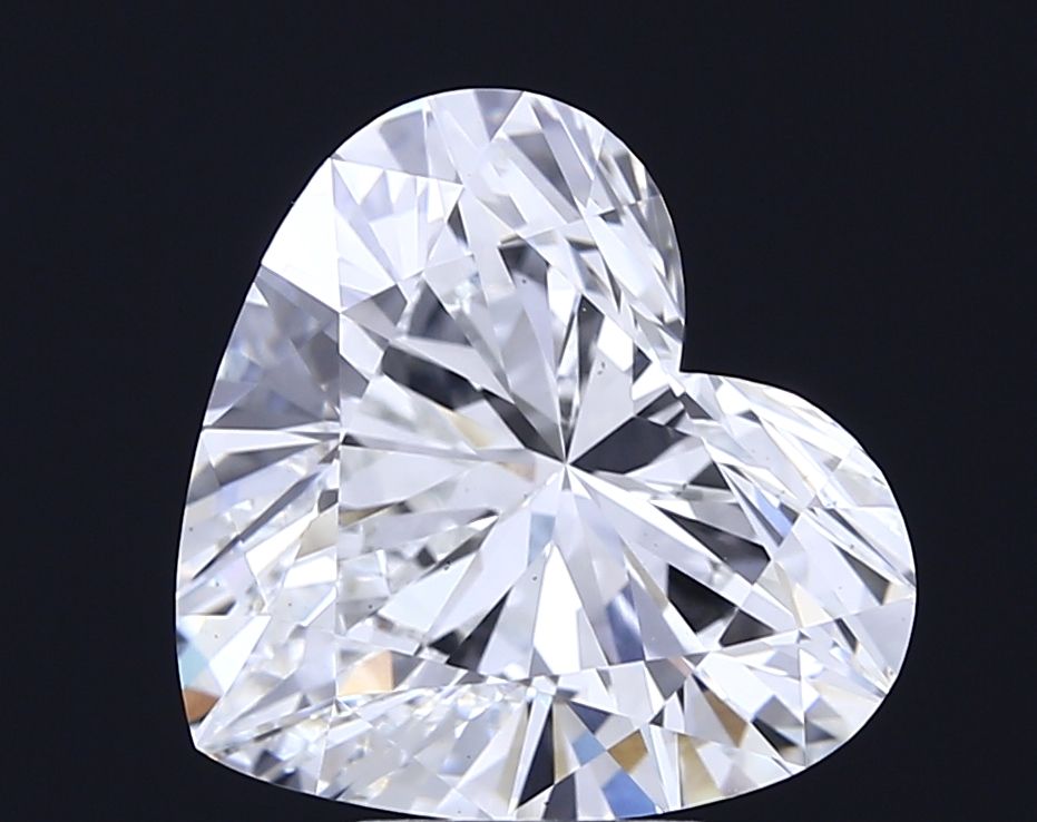 6.02 ct. heart Lab Grown Diamond front image