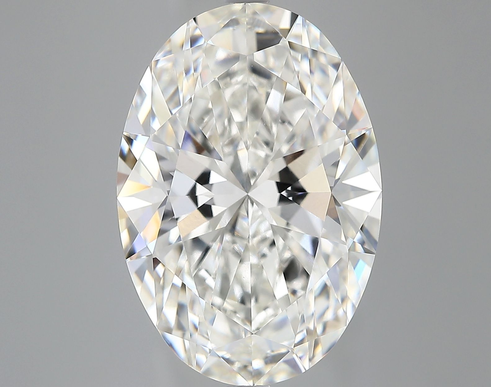 8.07 ct. oval Lab Grown Diamond front image
