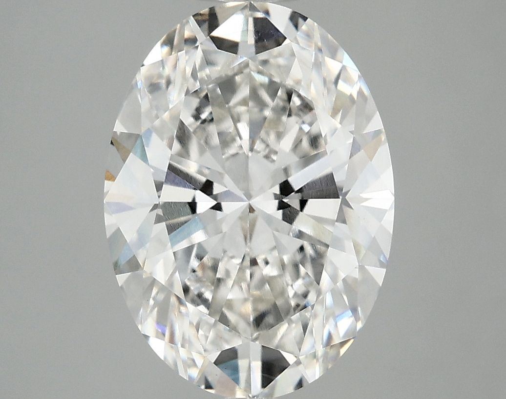 4.06 ct. oval Lab Grown Diamond front image