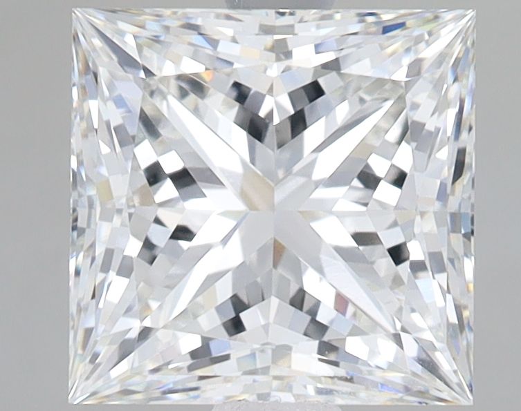 3.08 ct. princess Lab Grown Diamond front image