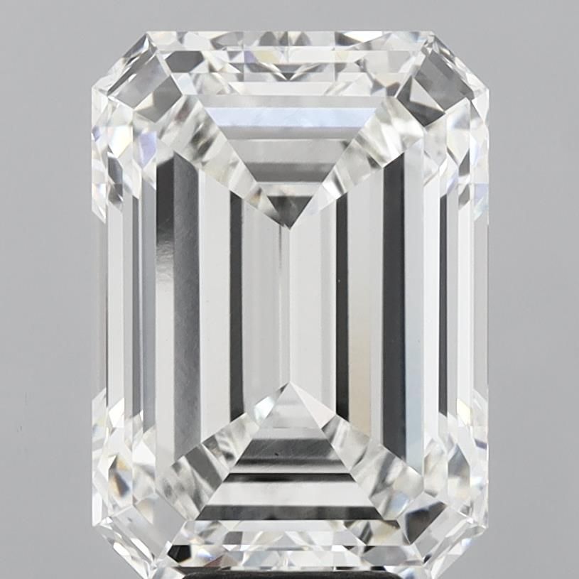 8.05 ct. emerald Lab Grown Diamond front image