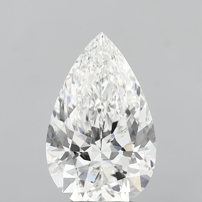 3.08 ct. pear Lab Grown Diamond front image