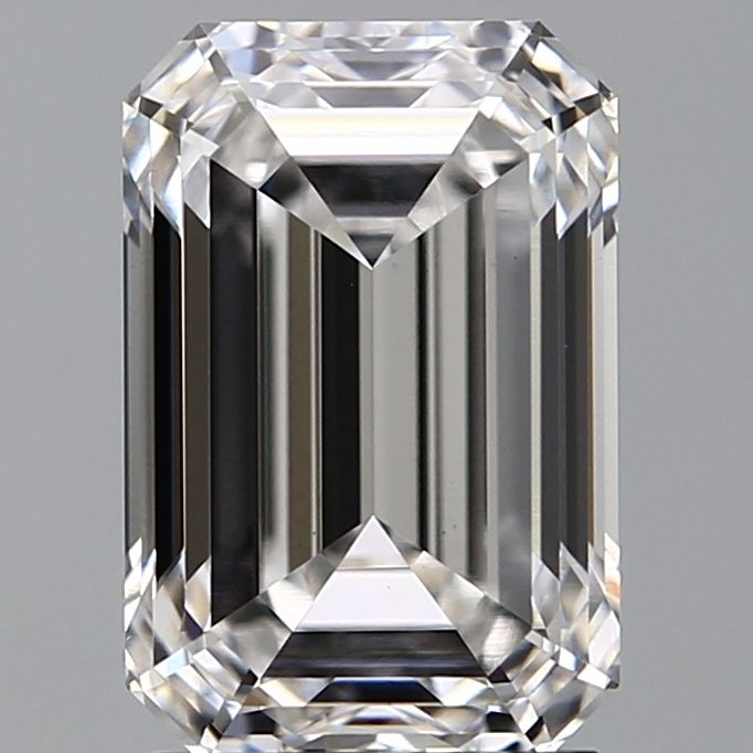 2.57 ct. emerald Lab Grown Diamond front image