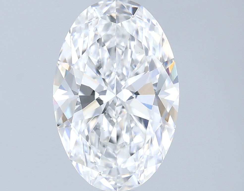 1.24 ct. oval Lab Grown Diamond front image