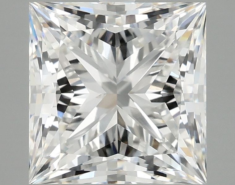 4.15 ct. princess Lab Grown Diamond front image