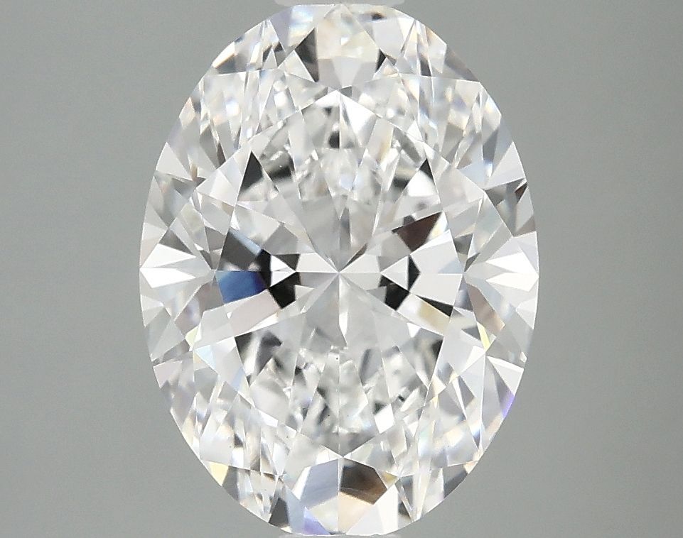 3.10 ct. oval Lab Grown Diamond front image