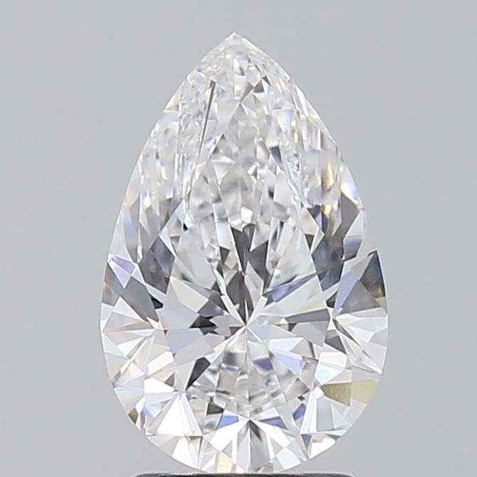 2.07 carat d VVS1 EX Cut IGI pear diamond