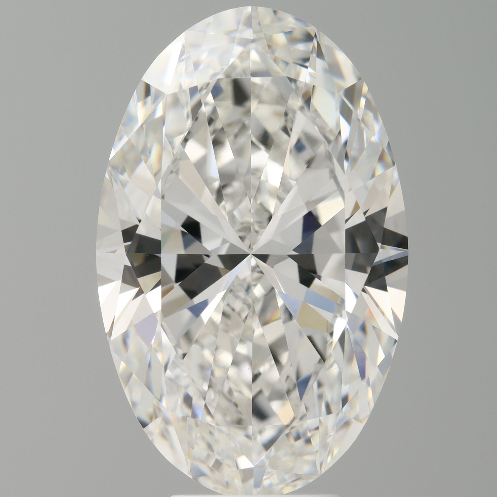 8.05 ct. oval Lab Grown Diamond front image