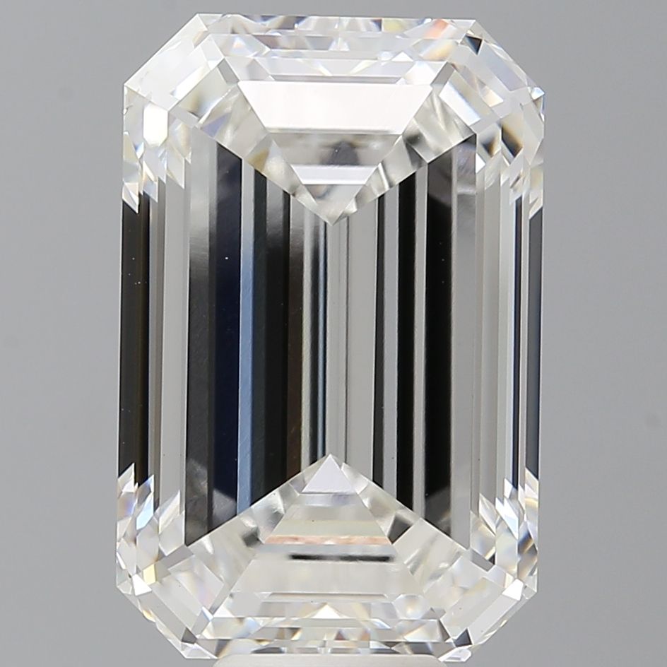 11.60 ct. emerald Lab Grown Diamond front image