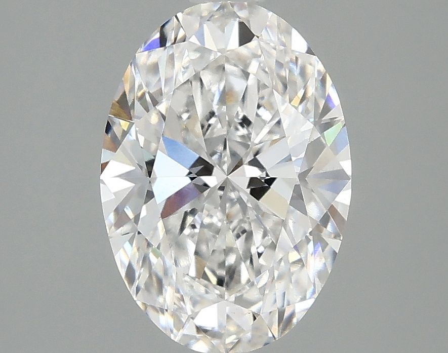2.10 ct. oval Lab Grown Diamond front image