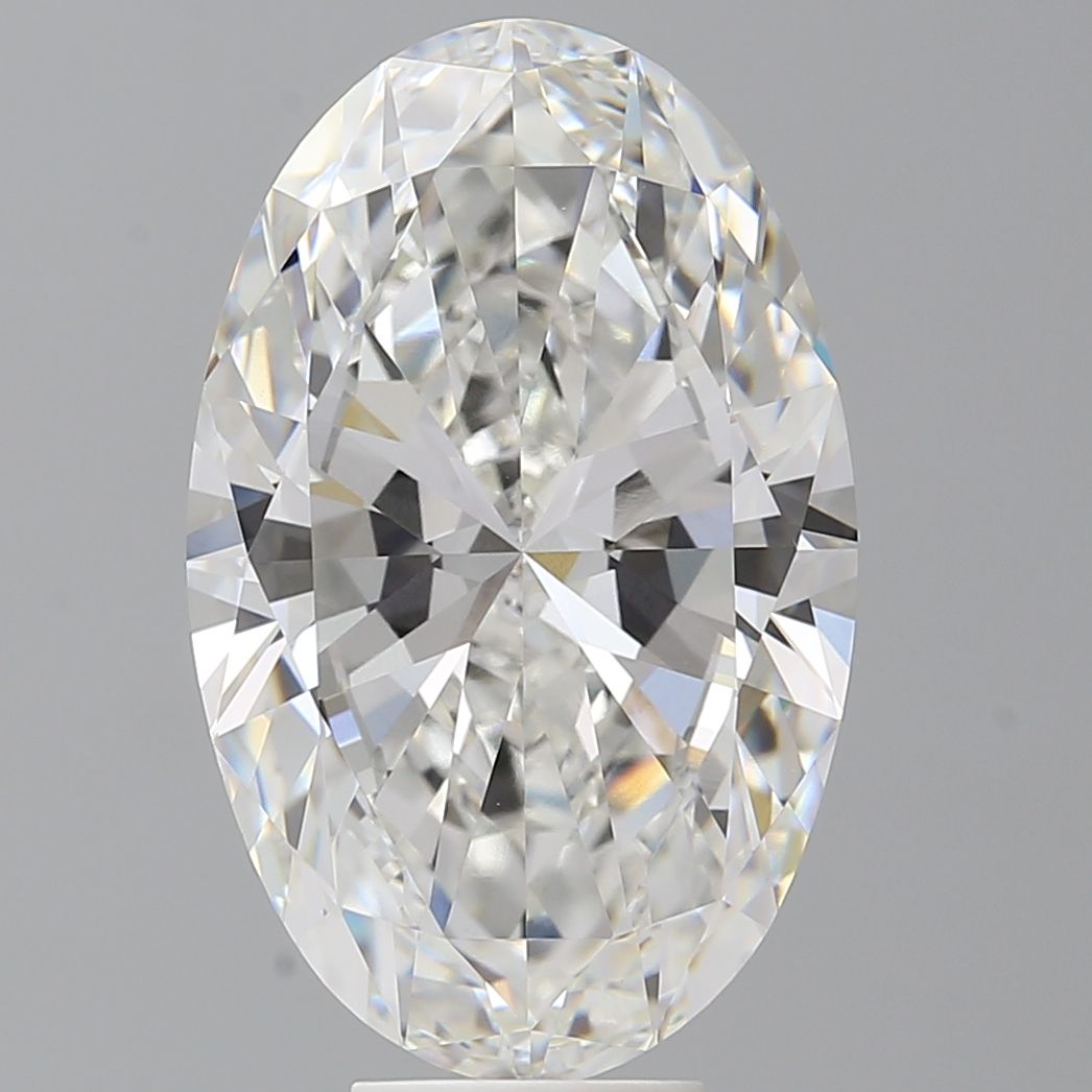 8.58 ct. oval Lab Grown Diamond front image