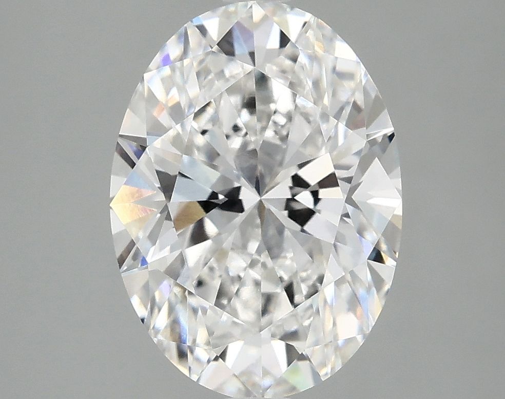 3.01 ct. oval Lab Grown Diamond front image