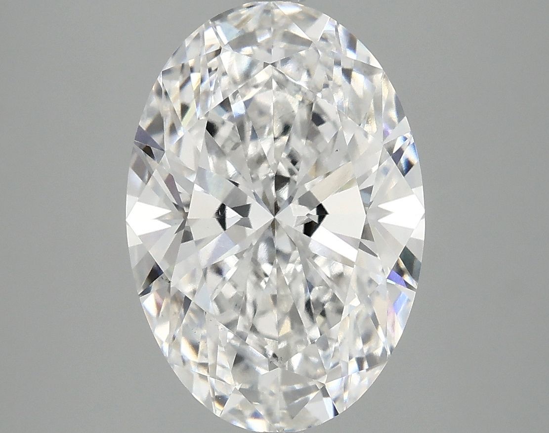 4.08 ct. oval Lab Grown Diamond front image
