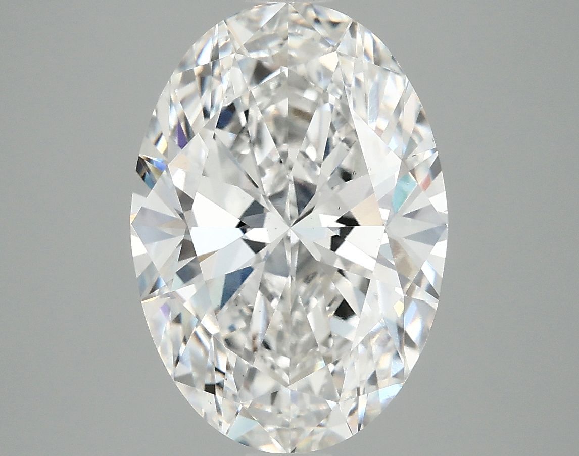 4.02 ct. oval Lab Grown Diamond front image