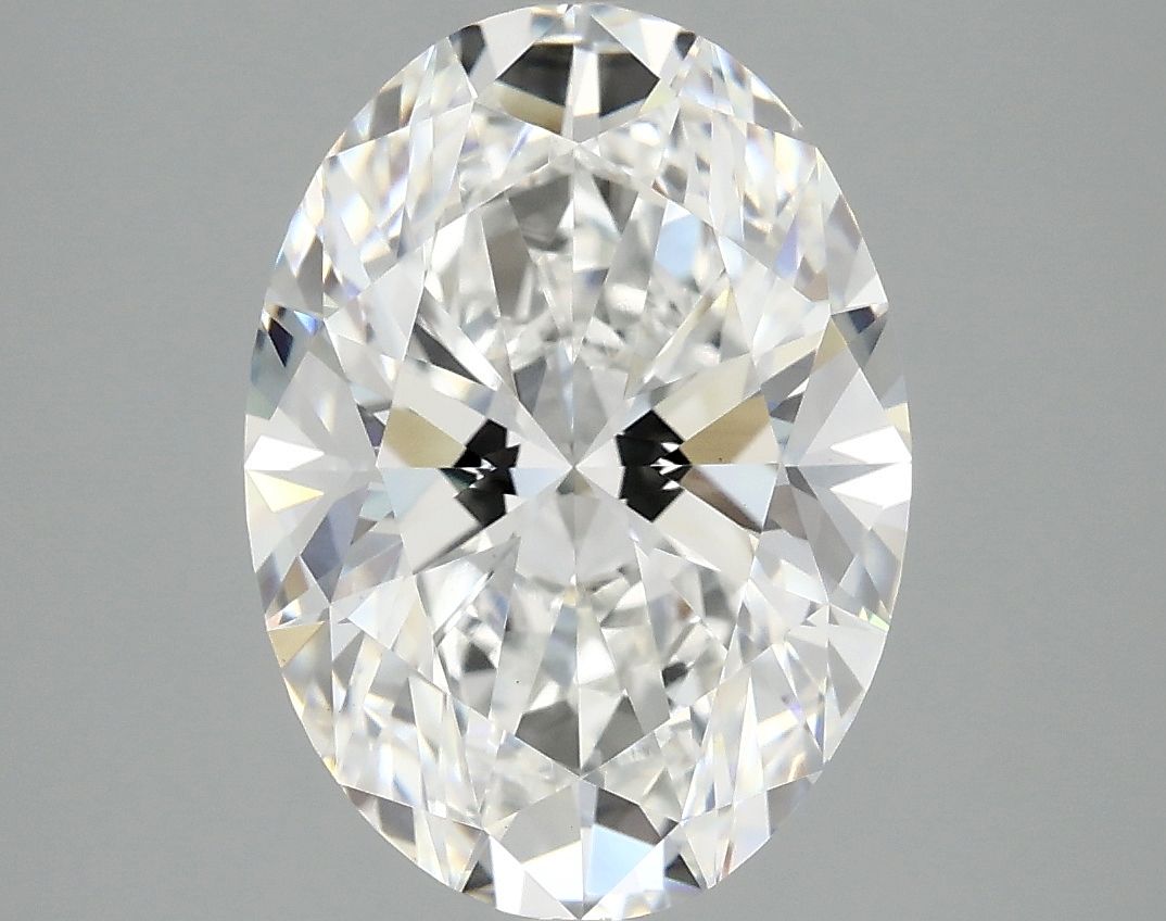 4.06 ct. oval Lab Grown Diamond front image