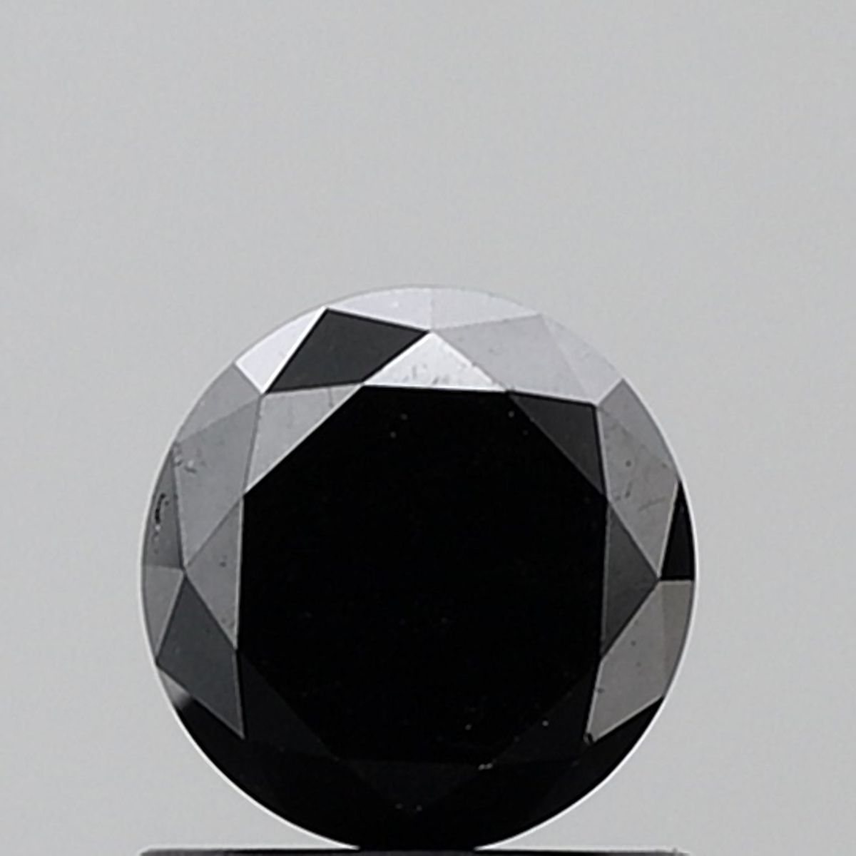 1.05 Carat Round Diamond Fancy Black VVS2