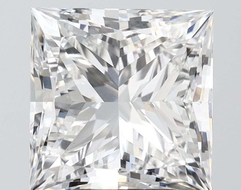 5.01 ct. princess Lab Grown Diamond front image