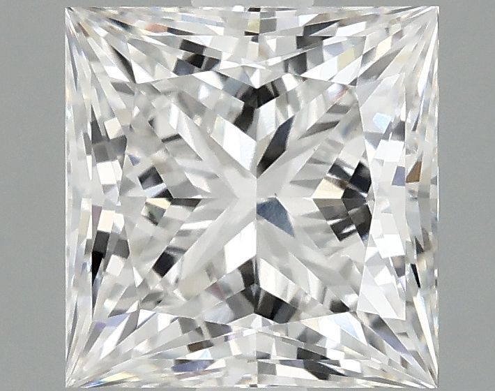 2.10 ct. princess Lab Grown Diamond front image
