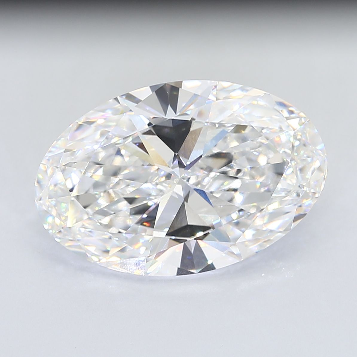 15.77 ct. oval Lab Grown Diamond front image
