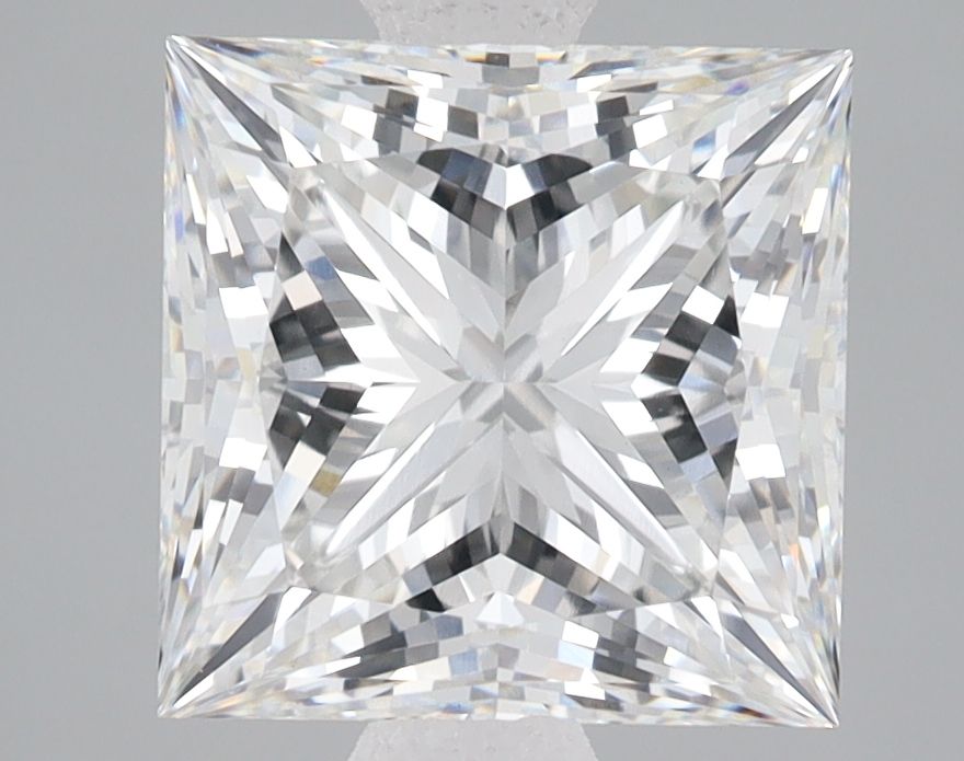 3.90 ct. princess Lab Grown Diamond front image