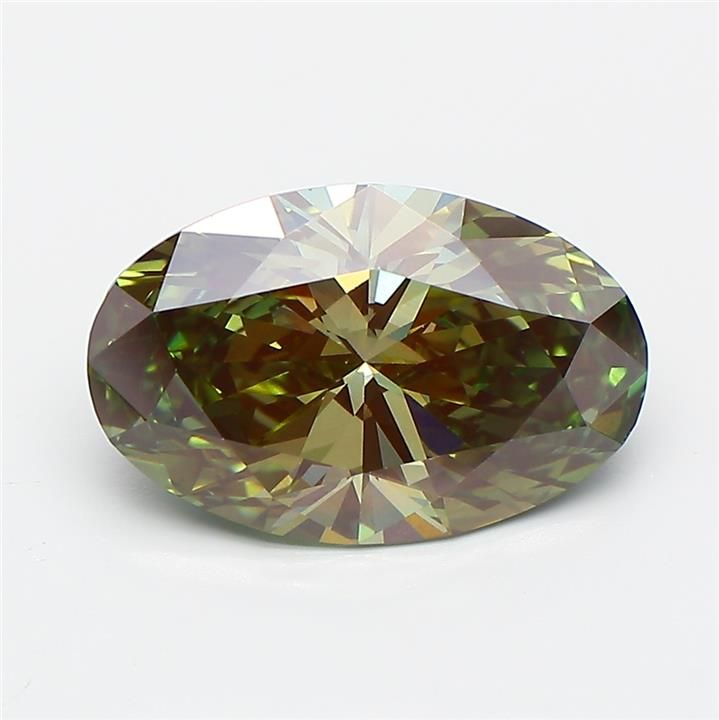 2.74 ct. oval Lab Grown Diamond front image
