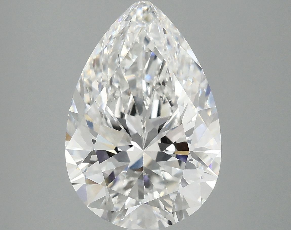4.10 ct. pear Lab Grown Diamond front image