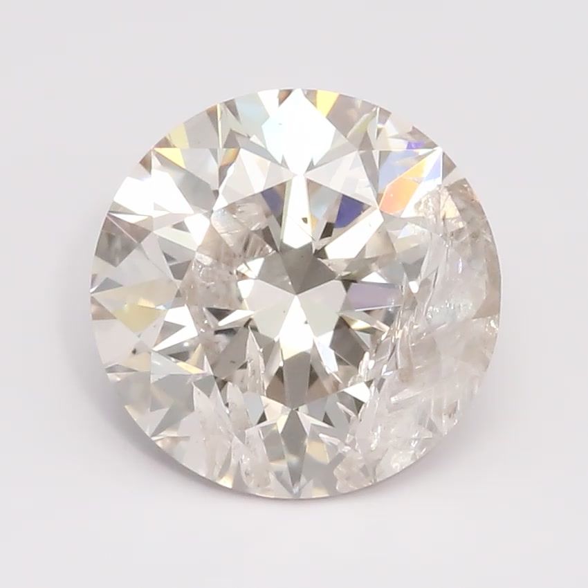1.61 ct lab-grown Round Diamond