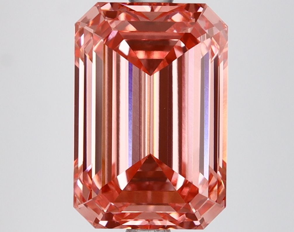 3.17 ct. emerald Lab Grown Diamond front image