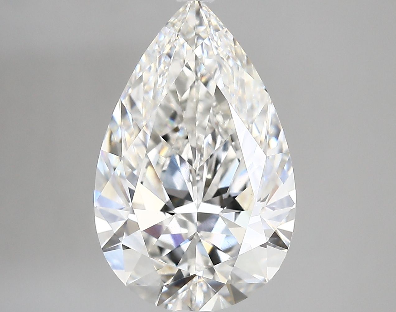 4.40 ct. pear Lab Grown Diamond front image