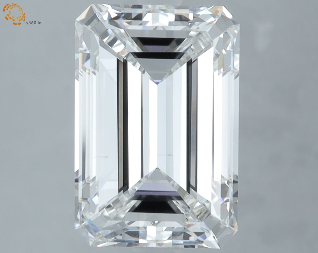 4.02 ct. emerald Lab Grown Diamond front image