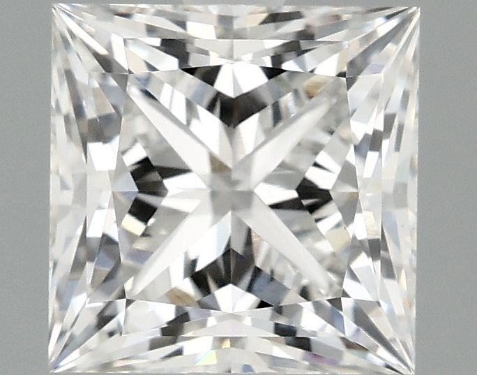 2.10 ct. princess Lab Grown Diamond front image