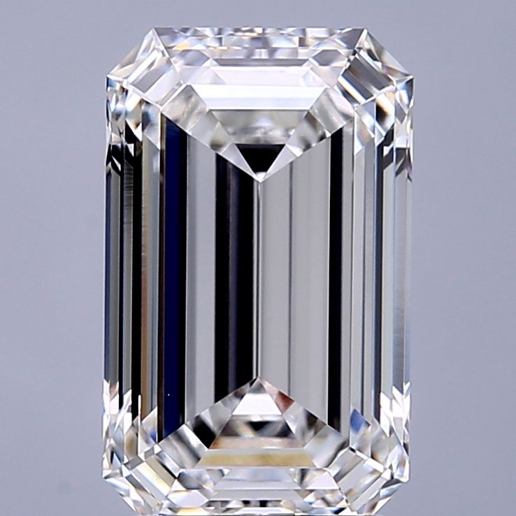 2.61 ct. emerald Lab Grown Diamond front image
