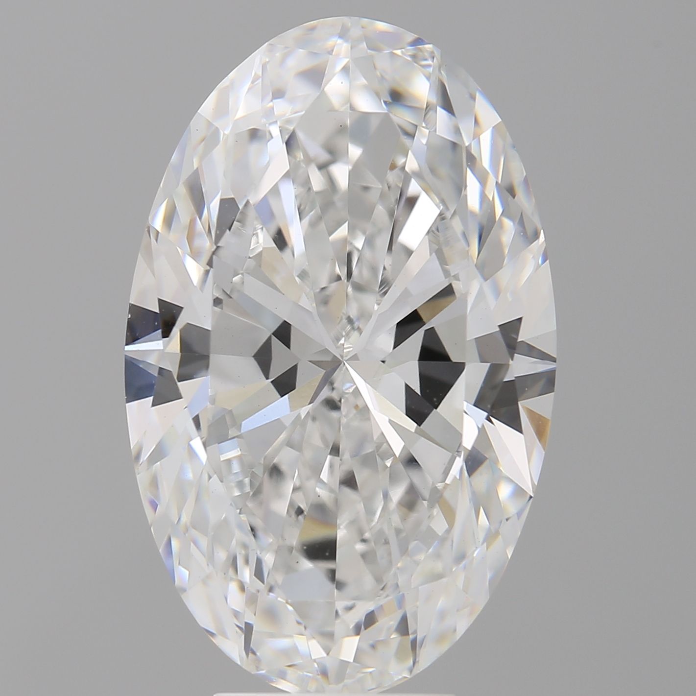 7.53 ct. oval Lab Grown Diamond front image