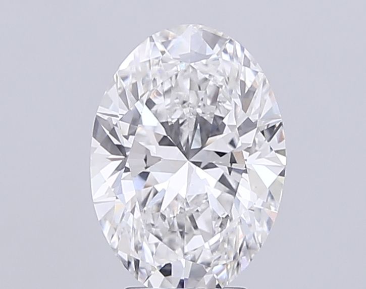4.58 ct. oval Lab Grown Diamond front image