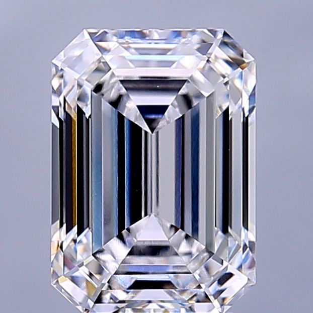 3.54 ct. emerald Lab Grown Diamond front image