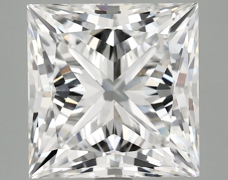 4.13 ct. princess Lab Grown Diamond front image