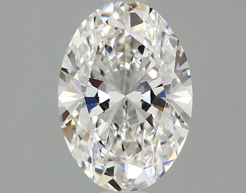 1.36 ct. oval Lab Grown Diamond front image