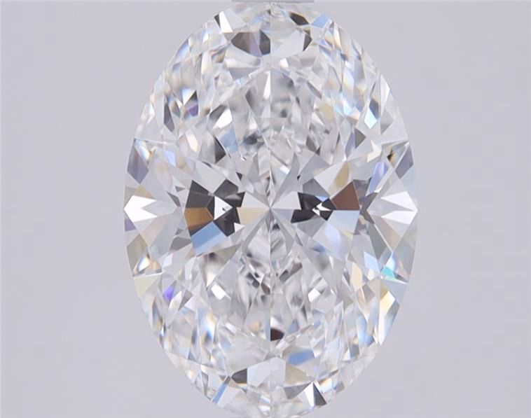 1.02 ct. oval Lab Grown Diamond front image