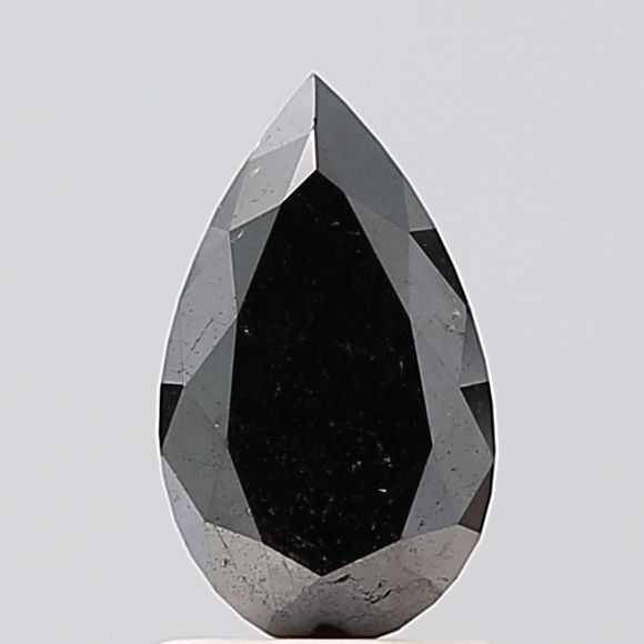 1.24 Carat Pear Diamond Black VS1