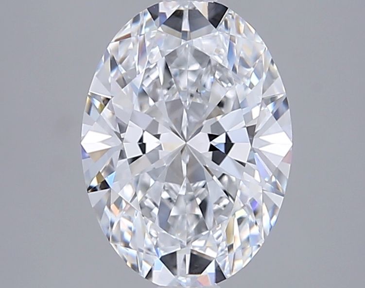 2.07 ct. oval Lab Grown Diamond front image
