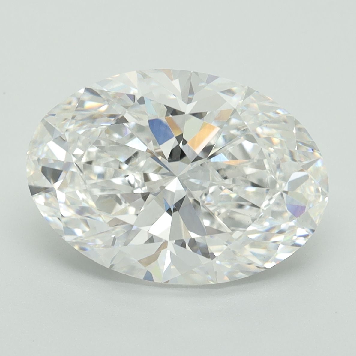 5.05 ct. oval Lab Grown Diamond front image