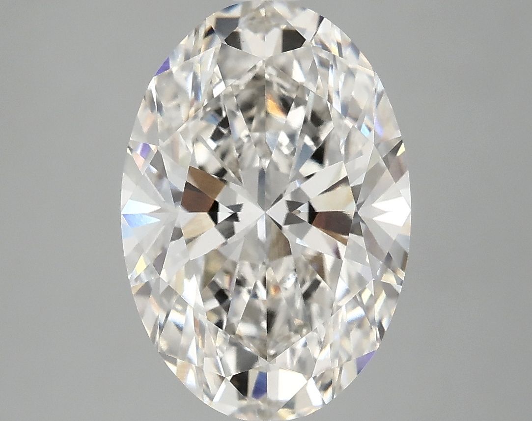 3.82 ct. oval Lab Grown Diamond front image