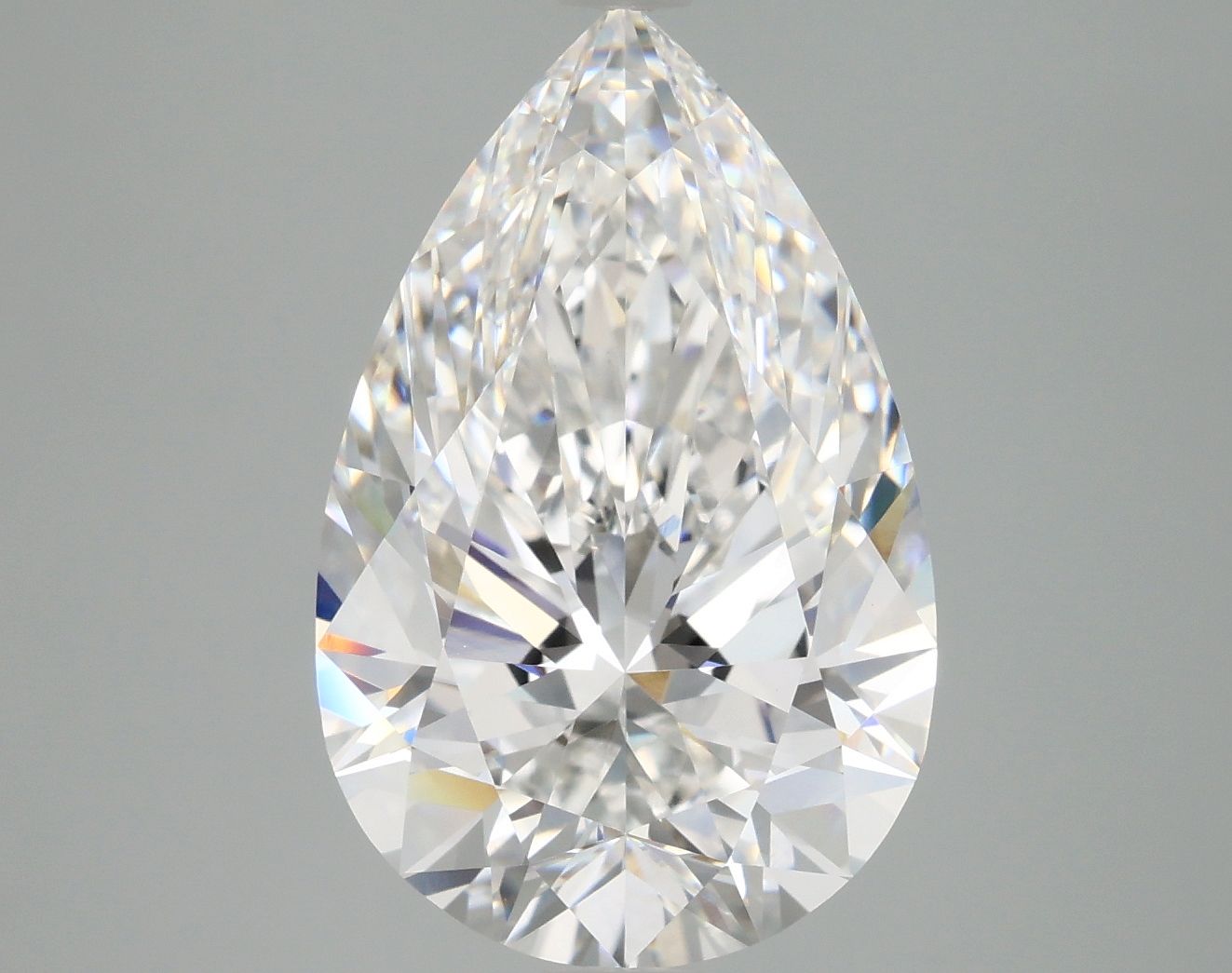 5.76 ct. pear Lab Grown Diamond front image