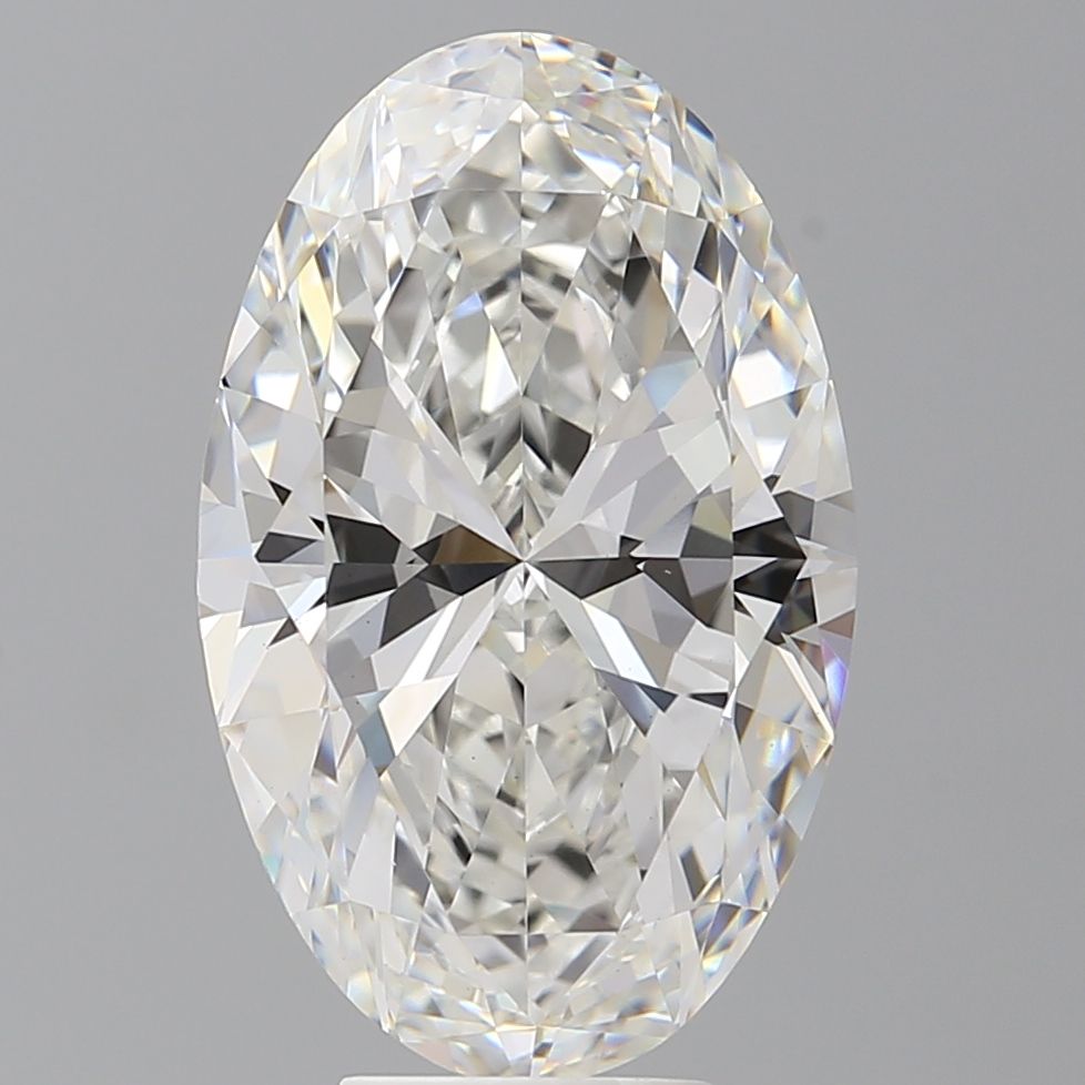 7.06 ct. oval Lab Grown Diamond front image